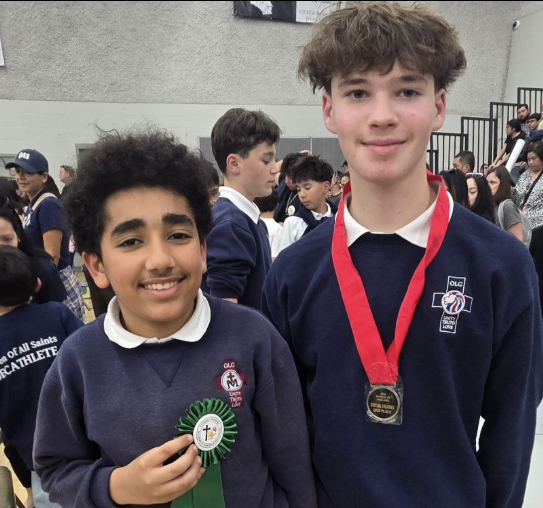 OLG students at the Catholic Schools Academic Decathlon